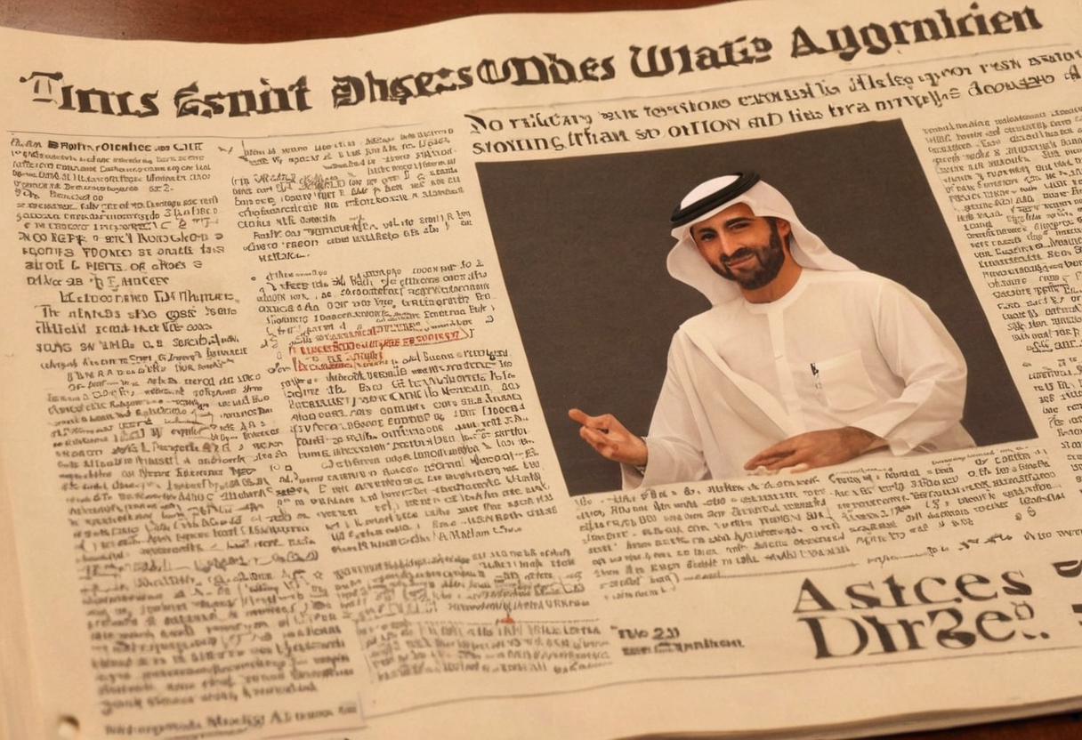 Practical visual for A genuine UAE press assignment requires confirmation of the journalist, outlet, topic and deadline